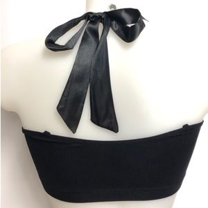 Satin Halter Bra Strap Bra